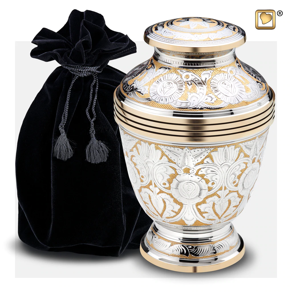 Monarch Jali (Adult) Urn and bag