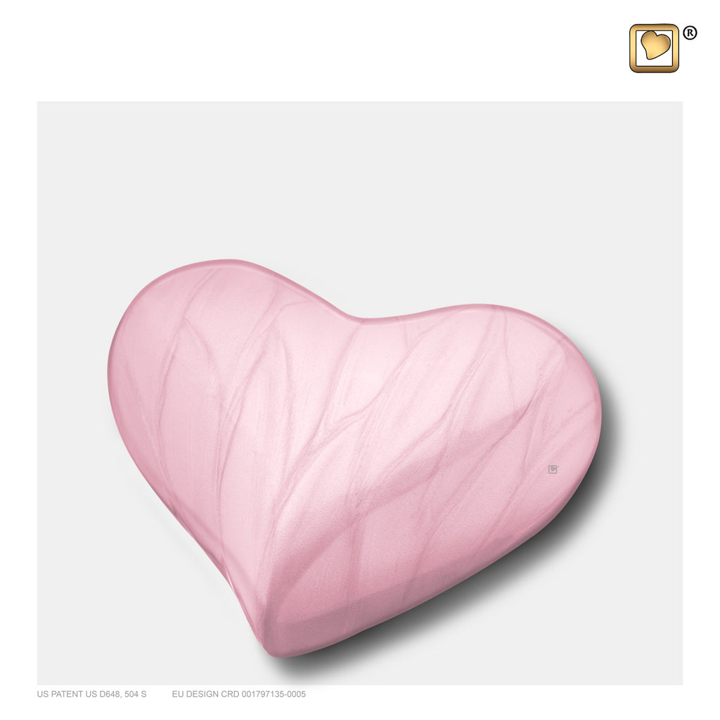 Pearl Pink (Keepsake Heart) Urn