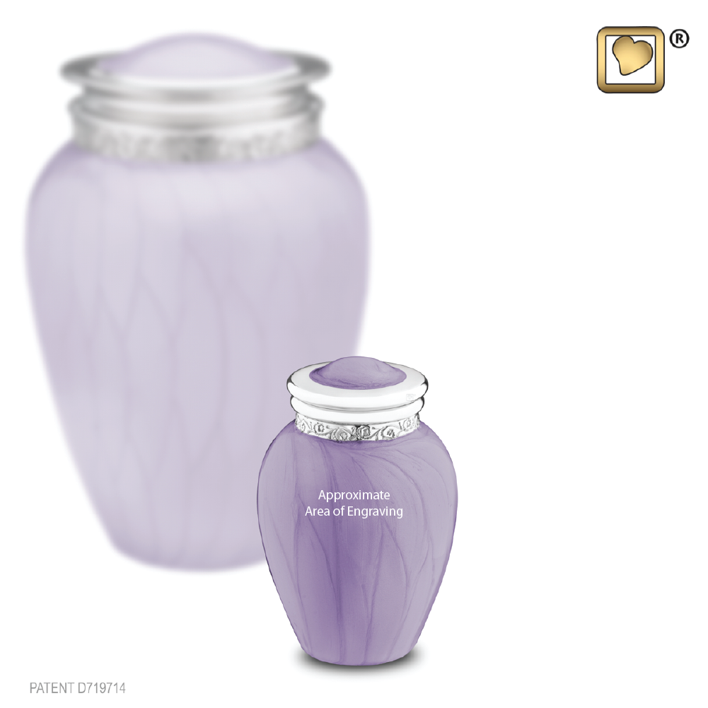 Blessing Lavender (Keepsake) Urn engraved