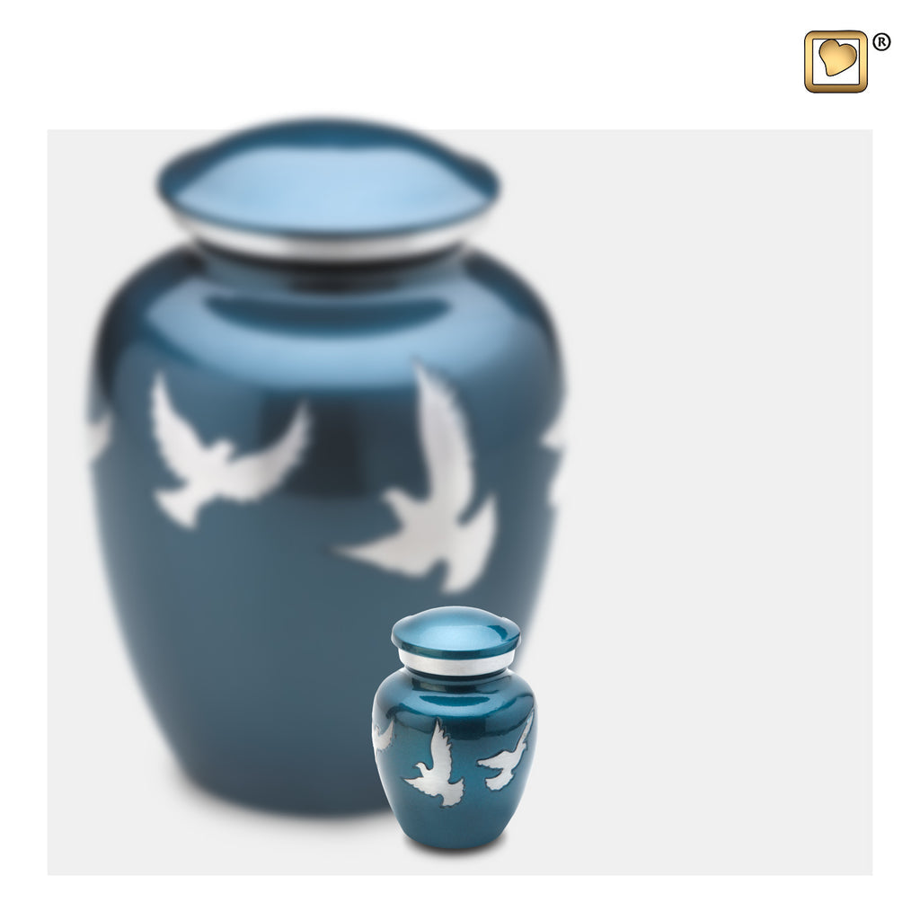 Divine Flying Doves (Keepsake) Urn