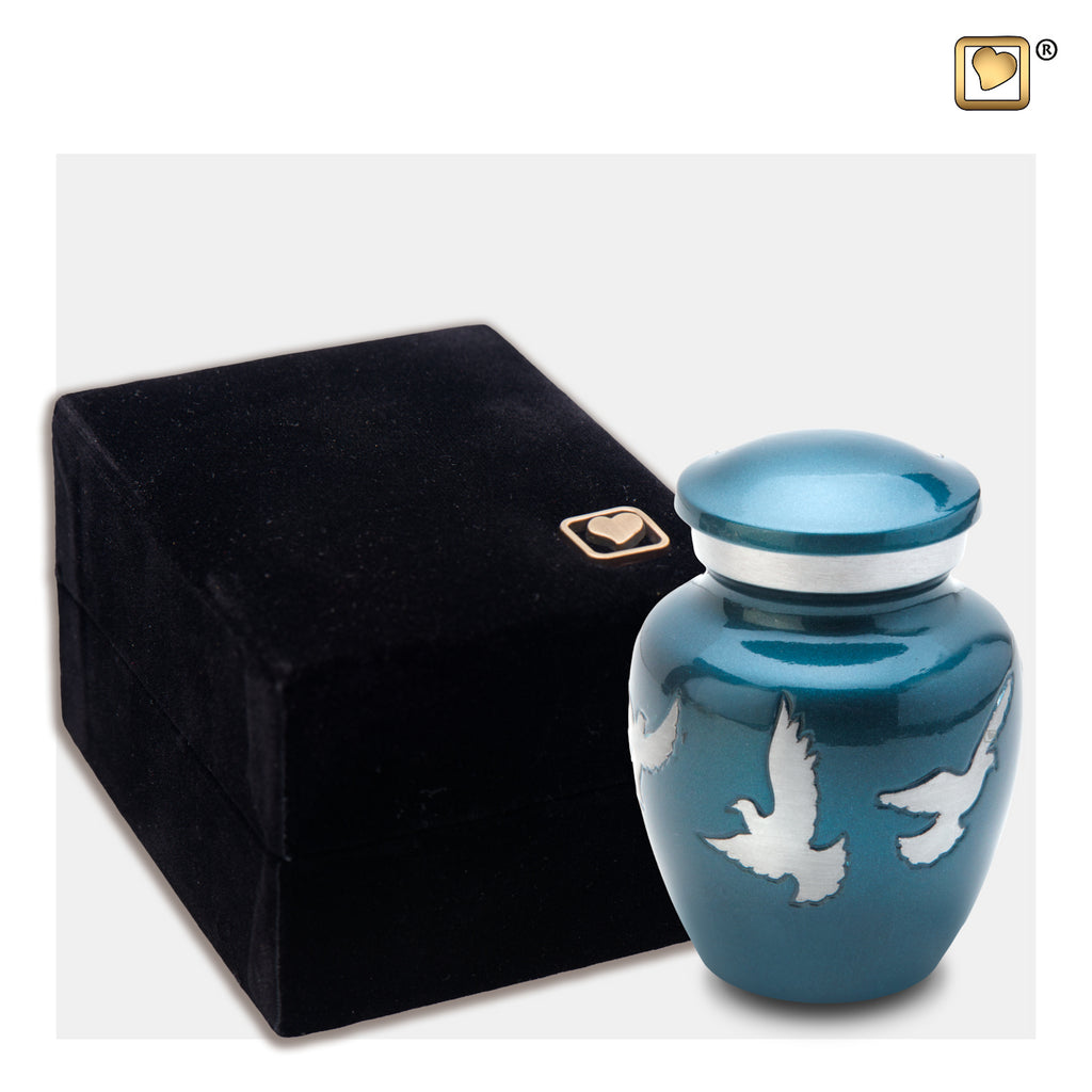 Divine Flying Doves (Keepsake) Urn and box