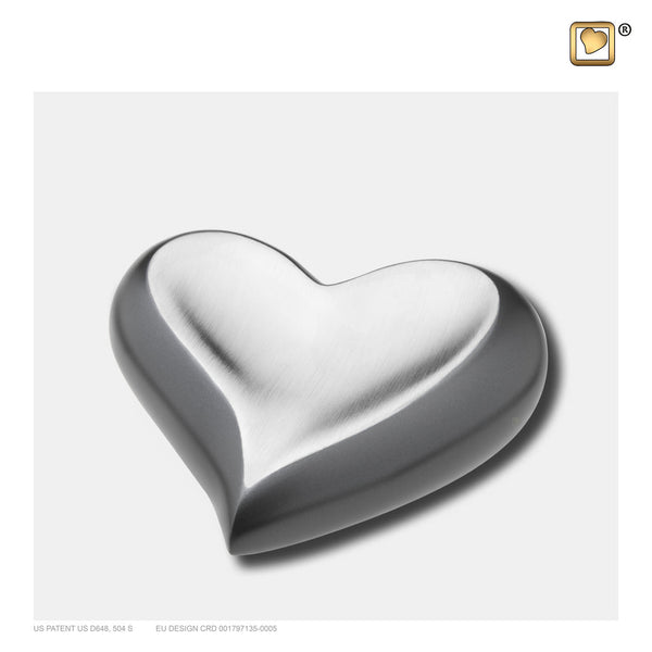 Slate Pewter (Keepsake Heart) Urn